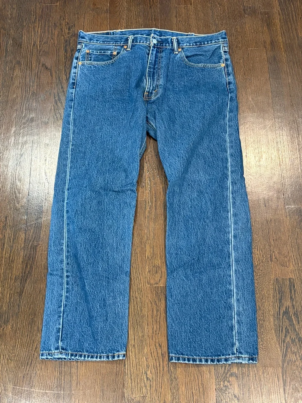 Levi's 505 blue baggy jeans
